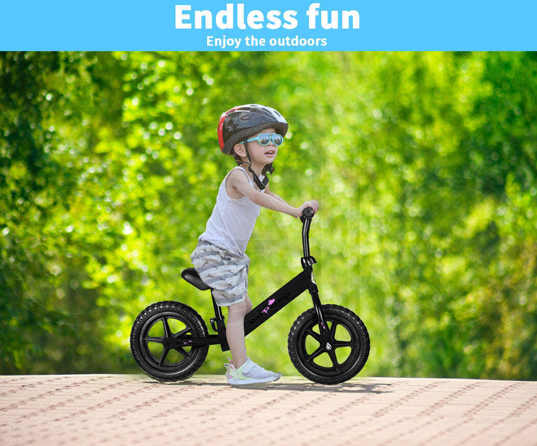 Bopeep Kids Balance Bike Ride on Toys Push Bicycle Children Outdoor Toddler Safe