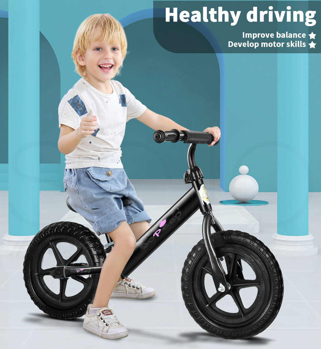 Bopeep Kids Balance Bike Ride on Toys Push Bicycle Children Outdoor Toddler Safe