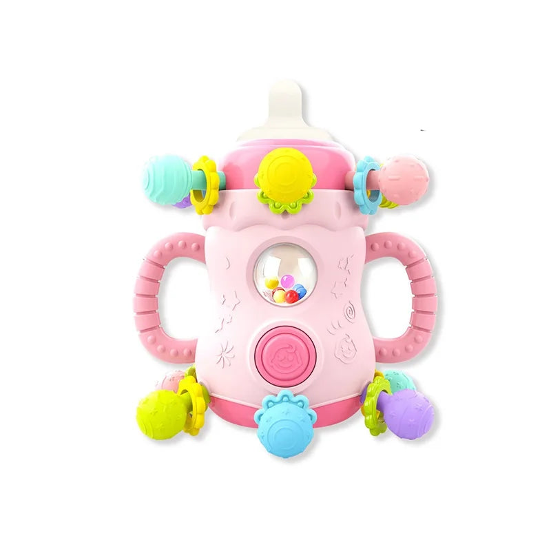 Baby Montessori Toys Pull String Sensory Toys Baby 6 12 Months Silicone Develop Teething Activity Toys for Kids Educational Toys