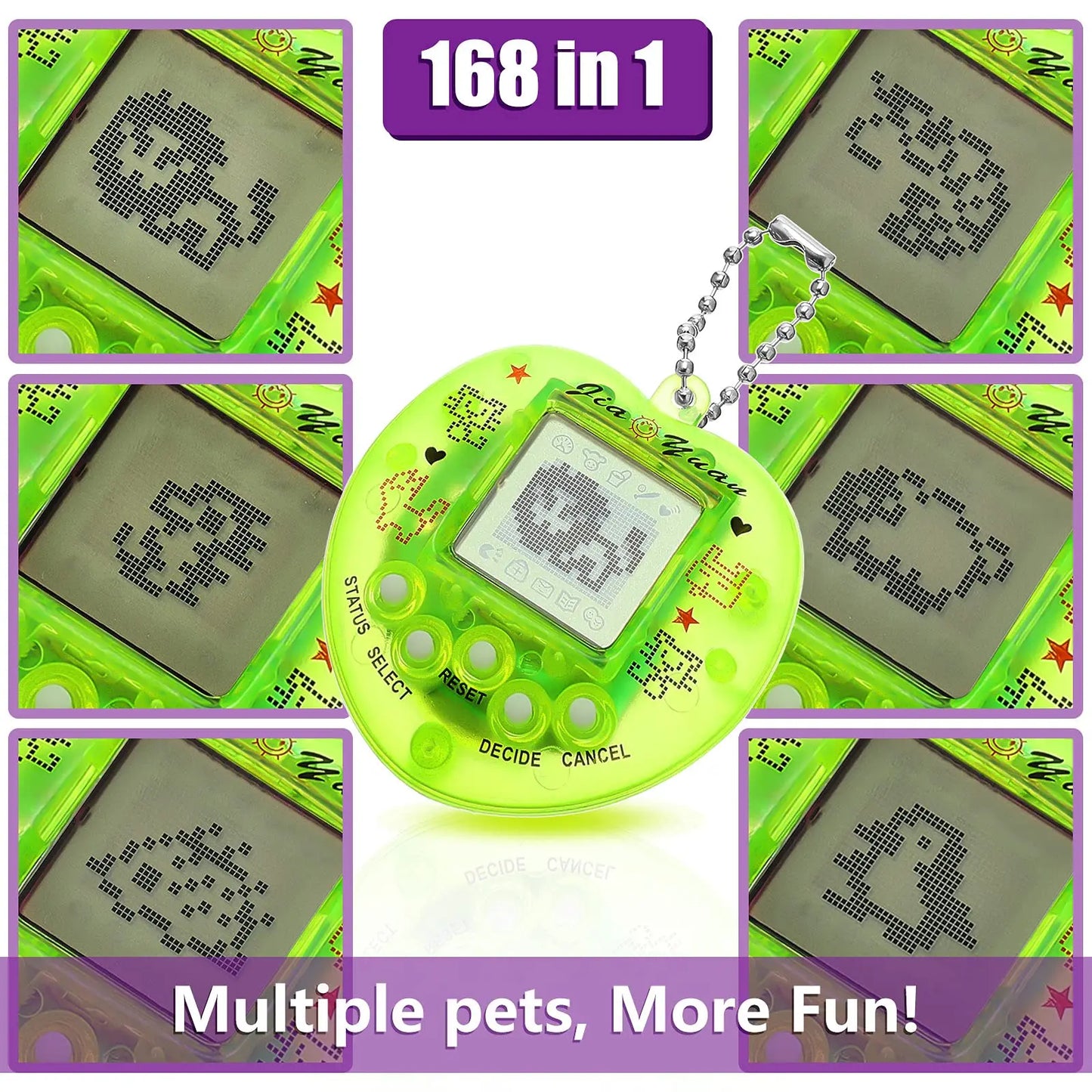 Kids Electronic Pets Game Tamagotchi Handheld Game Console Toy