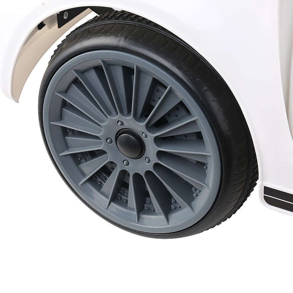 Kids Electric Ride On Car Cars Music Headlight Remote Control 12V White