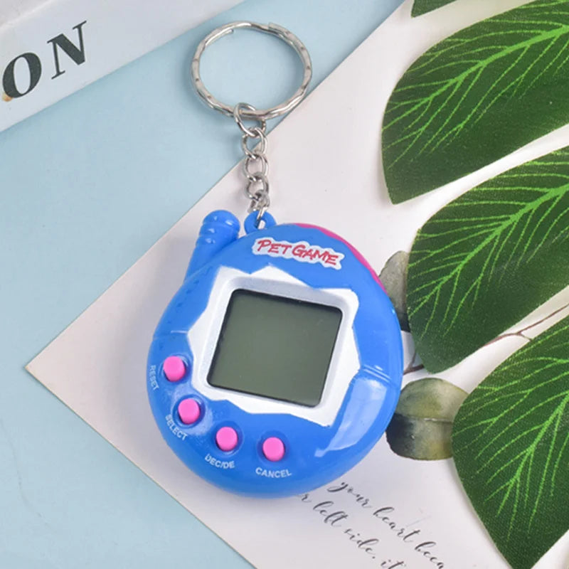 Tamagotchi 1Pcs Children'S Electronic Pet 168 Pets in 1 Virtual Cyber Kid Digital Pet Toy Pixel Funny Gift Play Toy Keychain BTJ