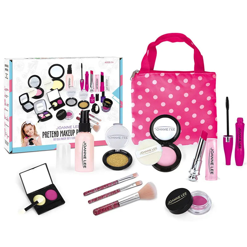 Kids Toys Simulation Cosmetics Set Pretend Makeup Toys Girls Play House Simulation Blinger Makeup Girls Play Bling Cosmetic Toy