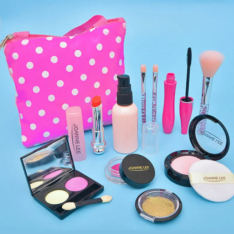 Kids Toys Simulation Cosmetics Set Pretend Makeup Toys Girls Play House Simulation Blinger Makeup Girls Play Bling Cosmetic Toy